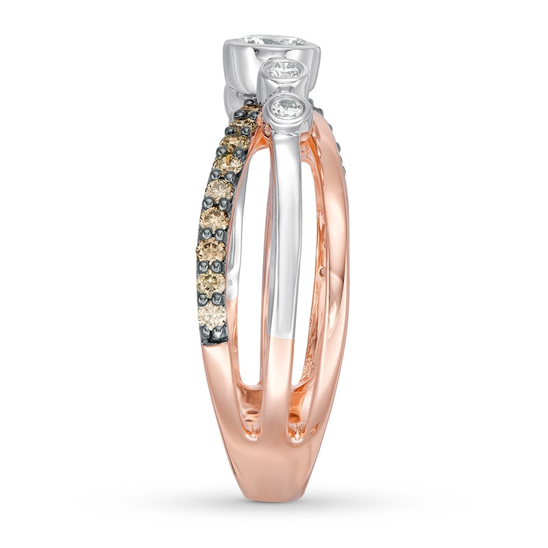 Le Vian Ring 5/8 ct tw Diamonds 14K Two-Tone Gold