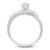 Thumbnail Image 1 of Diamond Promise Ring 1/10 ct tw Round Sterling Silver