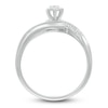 Thumbnail Image 2 of Diamond Promise Ring 1/10 ct tw Round Sterling Silver