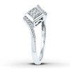 Thumbnail Image 1 of Diamond Promise Ring 1/8 ct tw Round Sterling Silver