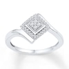 Thumbnail Image 0 of Diamond Promise Ring 1/6 ct tw Round Sterling Silver