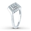 Thumbnail Image 1 of Diamond Promise Ring 1/6 ct tw Round Sterling Silver