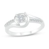 Thumbnail Image 0 of Diamond Promise Ring 1/6 ct tw Round Sterling Silver
