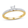 Diamond Promise Ring 1/6 ct tw Round-cut 10K Yellow Gold