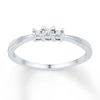 Thumbnail Image 1 of Diamond Promise Ring 1/20 ct tw Round 10K White Gold