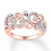 Thumbnail Image 0 of Diamond Ring 1/4 ct tw Round 10K Rose Gold