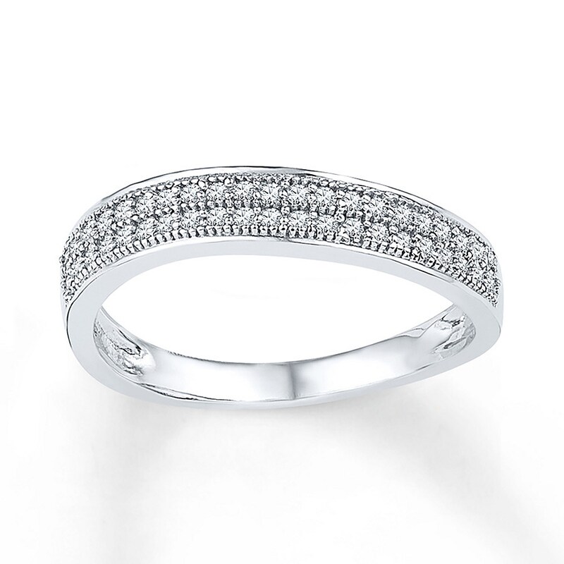 Diamond Fashion Ring 1/5 ct tw Round Sterling Silver