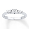 Thumbnail Image 0 of Diamond Promise Ring 1/8 ct tw Round 10K White Gold