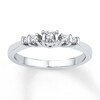 Thumbnail Image 0 of Diamond Promise Ring 1/8 ct tw Round 10K White Gold