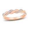 Thumbnail Image 0 of Diamond Ring 1/10 ct tw Round 10K Rose Gold