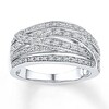 Thumbnail Image 0 of Diamond Ring 1/3 ct tw Round Sterling Silver