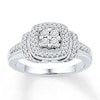 Thumbnail Image 0 of Diamond Ring 1/4 ct tw Round Sterling Silver