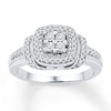 Thumbnail Image 1 of Diamond Ring 1/4 ct tw Round Sterling Silver
