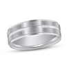 Thumbnail Image 0 of Wedding Band Carved Platinum 6mm