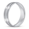 Thumbnail Image 2 of Wedding Band Carved Platinum 6mm