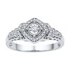 Thumbnail Image 0 of Diamond Promise Ring 1/4 ct tw Round Sterling Silver