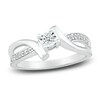 Thumbnail Image 0 of Diamond Promise Ring 1/10 ct tw Round 10K White Gold