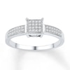 Thumbnail Image 0 of Diamond Ring 1/6 ct tw Round Sterling Silver