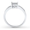 Thumbnail Image 1 of Diamond Ring 1/6 ct tw Round Sterling Silver