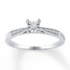 Thumbnail Image 0 of Diamond Promise Ring 1/10 ct tw Round 10K White Gold