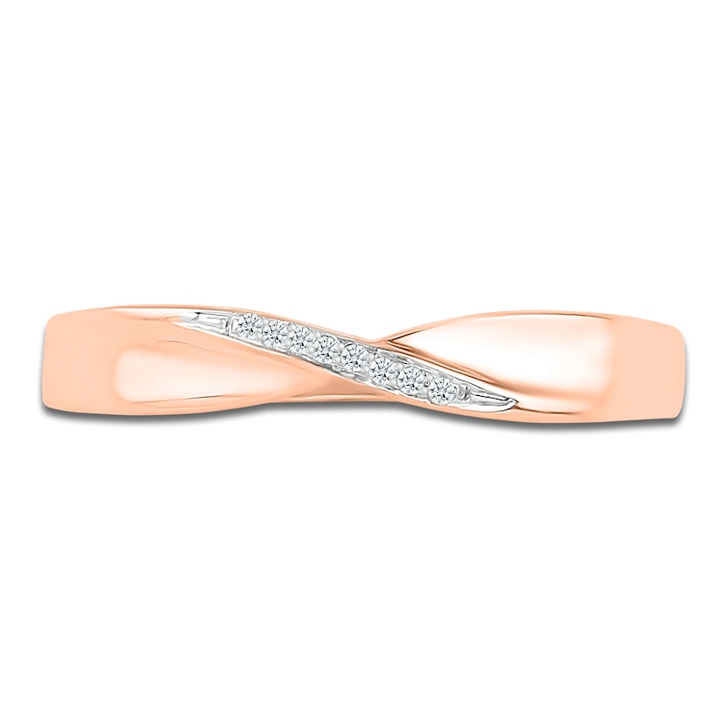 Main Image 2 of Diamond Ring 10K Rose Gold