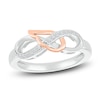 Thumbnail Image 1 of Wing & Infinity Ring 1/15 ct tw Diamonds Sterling Silver