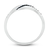 Thumbnail Image 2 of Diamond Ring 1/10 ct tw Black & White 10K White Gold