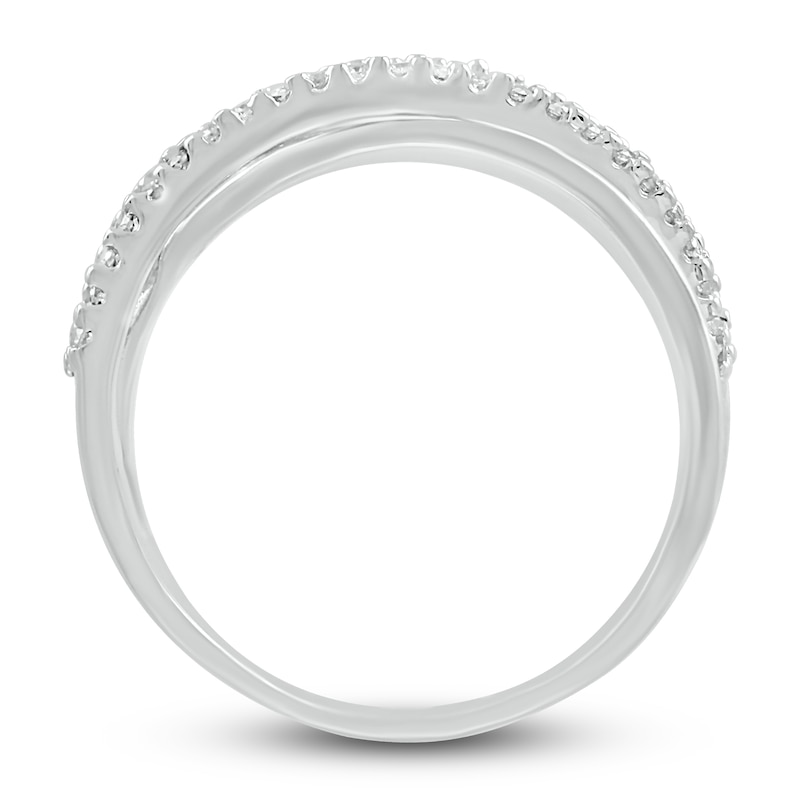 Main Image 3 of Diamond Ring 1/5 ct tw Round Sterling Silver