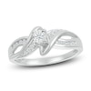 Thumbnail Image 0 of Diamond Promise Ring 1/8 ct tw Round Sterling Silver
