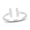 Thumbnail Image 0 of Midi Ring Diamond Accents Sterling Silver