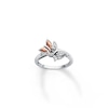 Thumbnail Image 0 of Butterfly Ring 1/20 ct tw Diamonds Sterling Silver/10K Gold