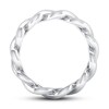 Thumbnail Image 1 of Diamond Twist Eternity Band 1/2 ct tw Round 14K White Gold