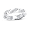 Thumbnail Image 0 of Diamond Twist Eternity Band 1/2 ct tw Round 14K White Gold