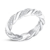 Thumbnail Image 4 of Diamond Twist Eternity Band 1/2 ct tw Round 14K White Gold