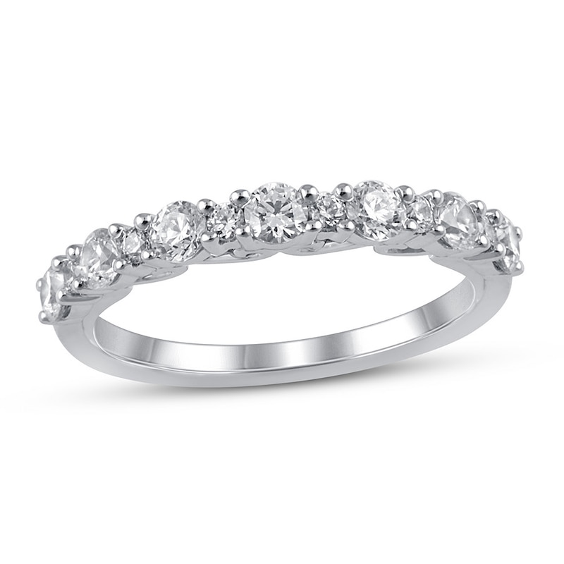 Main Image 3 of Diamond Anniversary Band 5/8 ct tw Round-cut Platinum