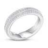 Thumbnail Image 3 of Diamond Eternity Ring 1 ct tw Round 14K White Gold