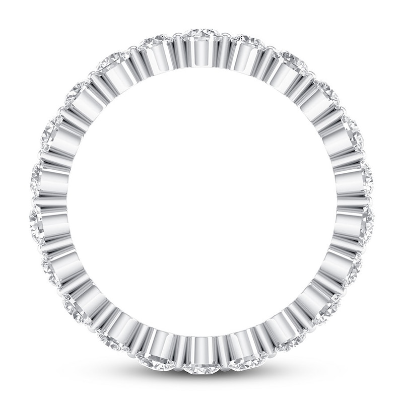 Main Image 2 of Diamond Eternity Ring 1 ct tw Round 14K White Gold