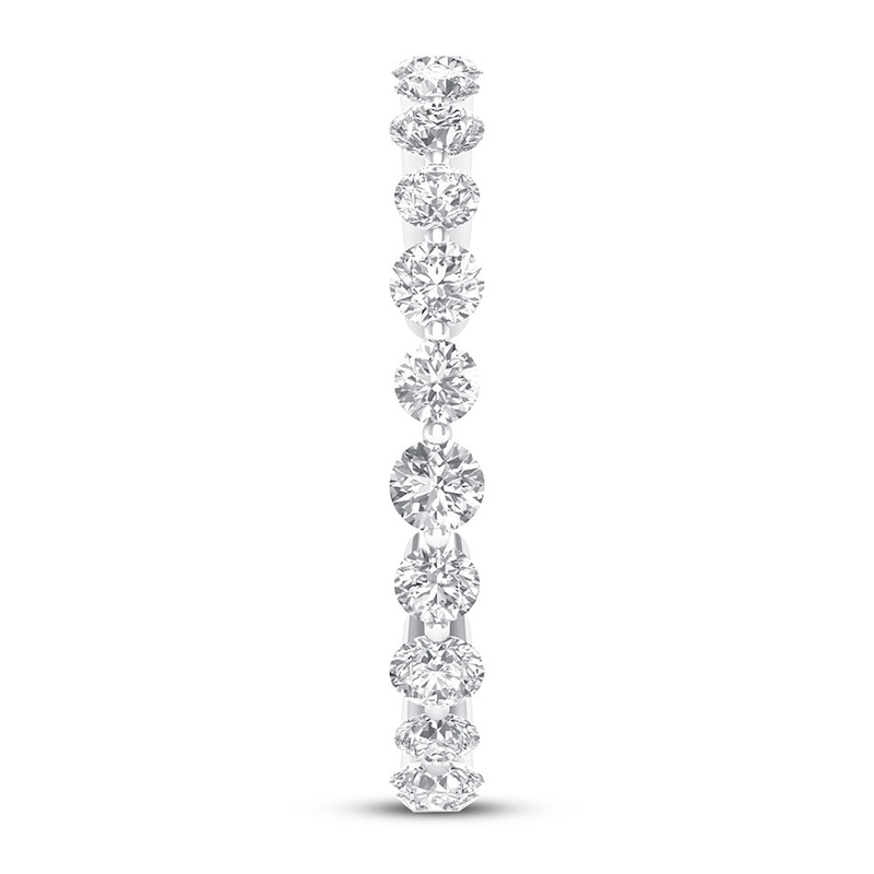 Main Image 3 of Diamond Eternity Ring 1 ct tw Round 14K White Gold