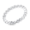 Thumbnail Image 4 of Diamond Eternity Ring 1 ct tw Round 14K White Gold