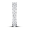 Thumbnail Image 3 of Diamond Eternity Band 1 ct tw Round 14K White Gold
