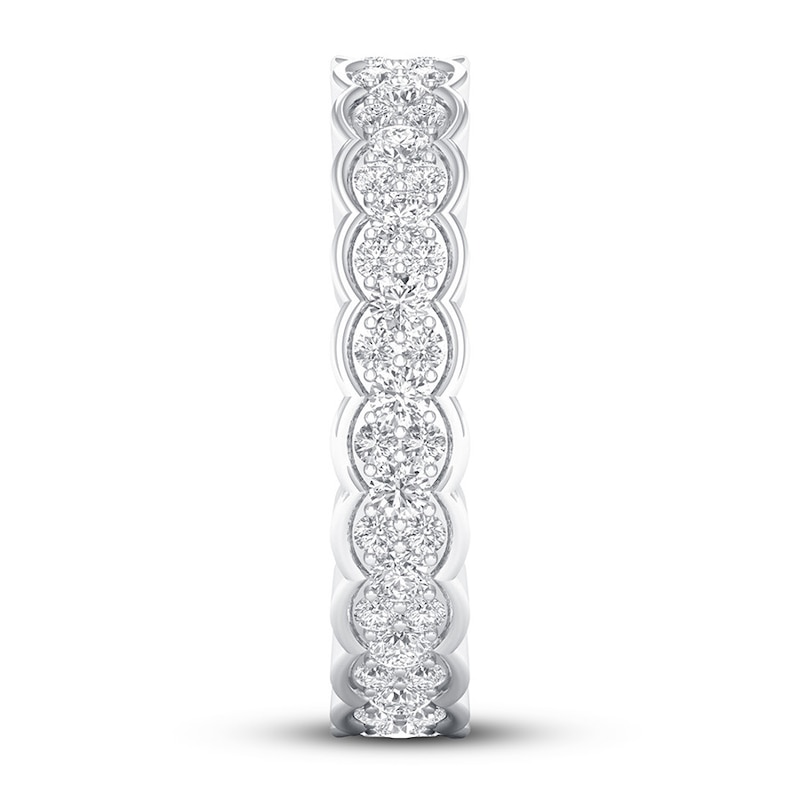 Diamond Eternity Band 1 ct tw Round 14K White Gold