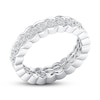 Thumbnail Image 4 of Diamond Eternity Band 1 ct tw Round 14K White Gold