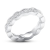 Thumbnail Image 4 of Diamond Eternity Band 1 ct tw Round 14K White Gold