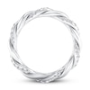 Thumbnail Image 1 of Diamond Eternity Band 3/8 ct tw Round 14K White Gold