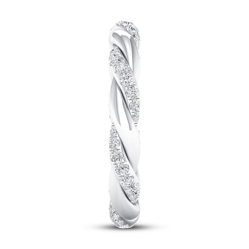 Main Image 3 of Diamond Eternity Band 3/8 ct tw Round 14K White Gold