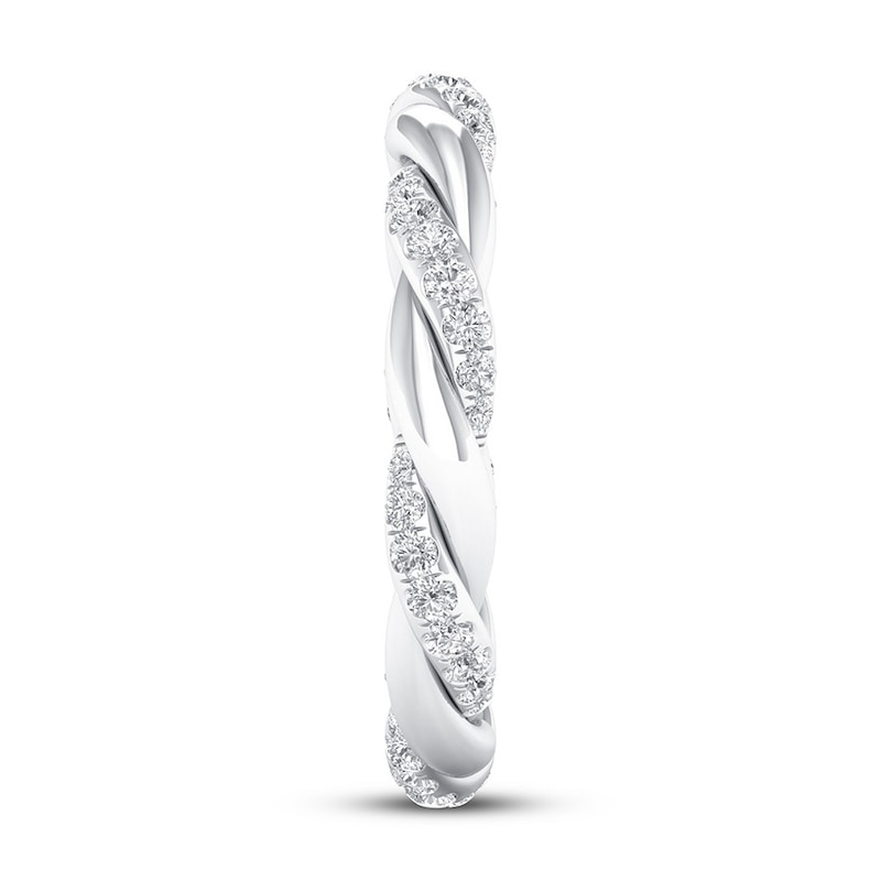 Diamond Eternity Band 3/8 ct tw Round 14K White Gold