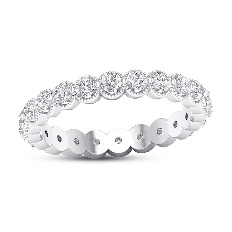 Diamond Eternity Band 1 ct tw Round 14K White Gold