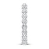 Thumbnail Image 2 of Diamond Eternity Band 1 ct tw Round 14K White Gold