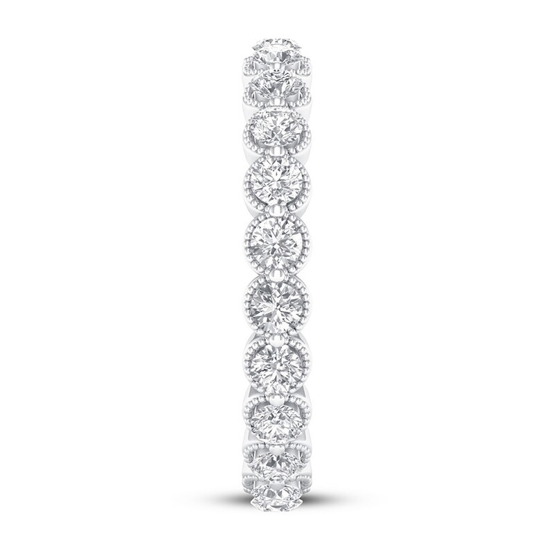 Diamond Eternity Band 1 ct tw Round 14K White Gold