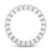 Thumbnail Image 2 of Diamond Eternity Band 1 ct tw Round 14K White Gold